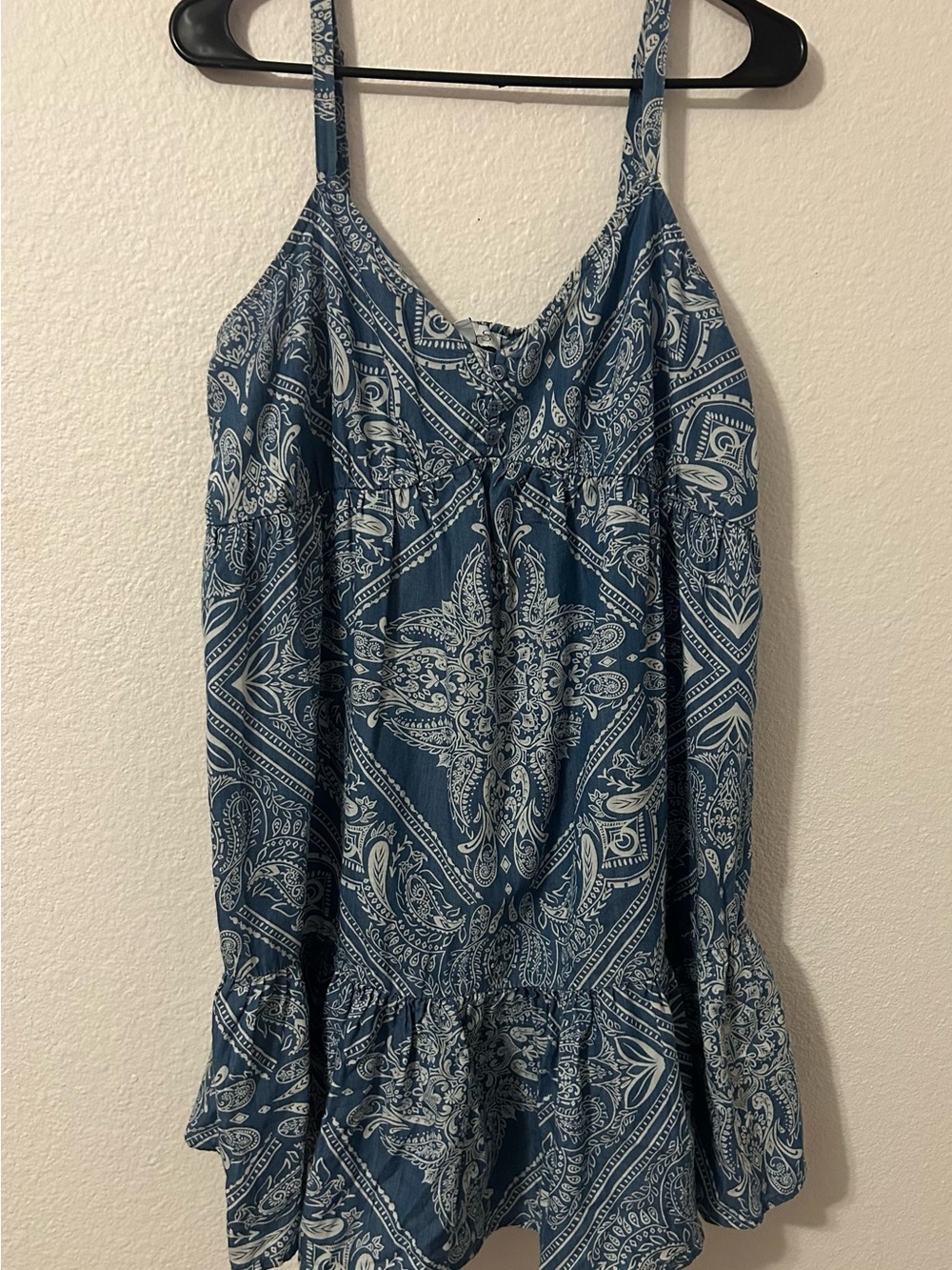Jessica Simpson Blue Paisley Dress for Women
